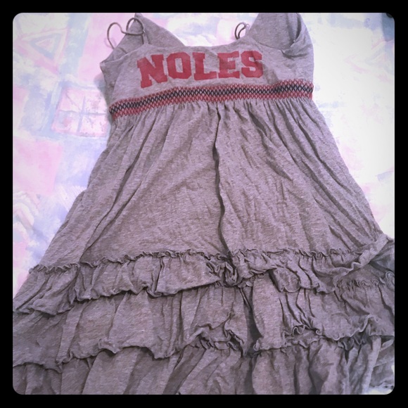 PINK Victoria's Secret Dresses & Skirts - FSU Noles Victoria’s Secret Pink dress gray size L